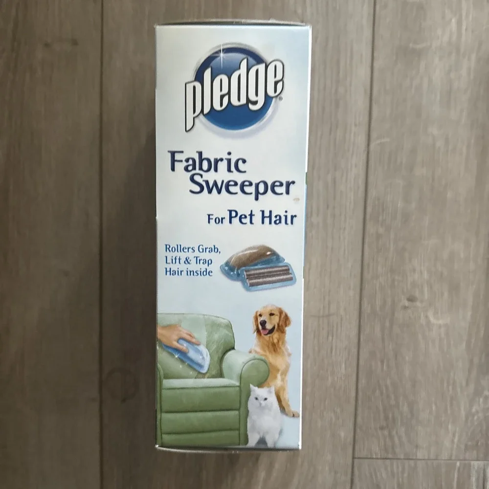 Pledge FABRIC SWEEPER FOR PET HAIR Multi-Use‎ Disposable DISCONTINUED NEW